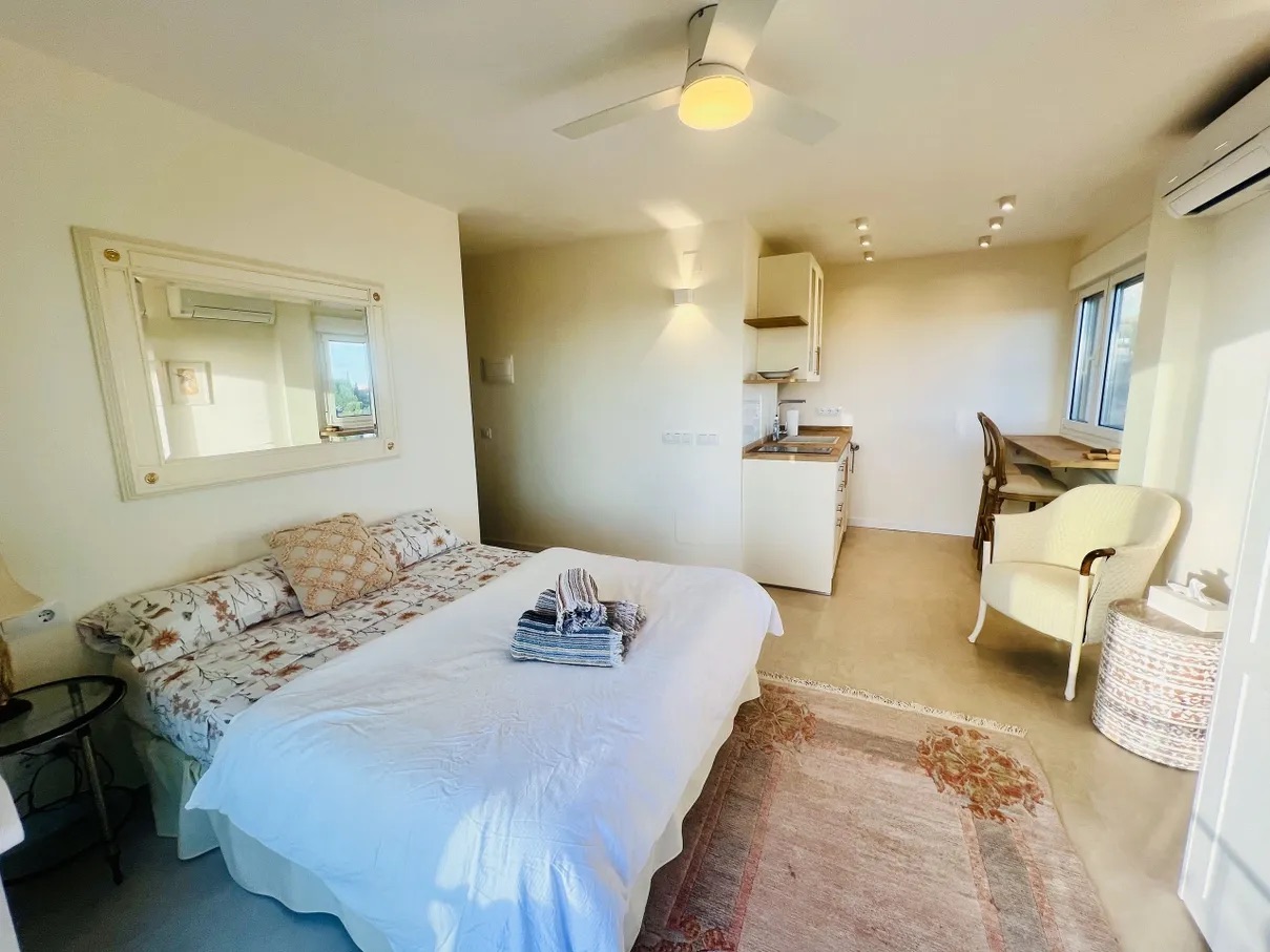 A double bedroom at House of Inquiry
